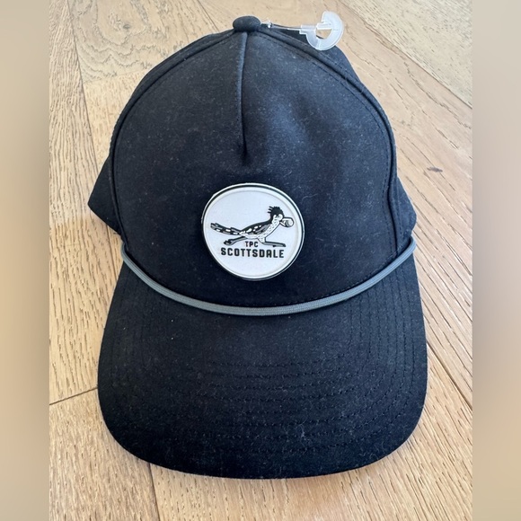 Branded Bills Golf Hat TPC Scottsdale Rope Hat Black Adjustable - Picture 1 of 2